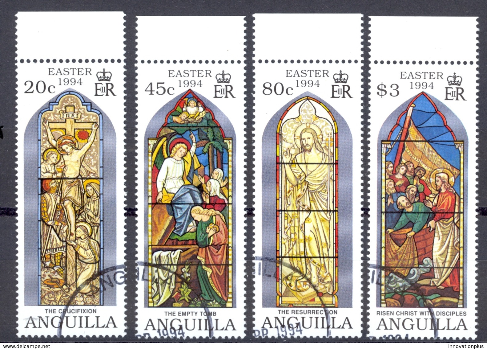 Anguilla Sc# 909-912 SG# 945/948 Used 1994 Easter - Anguilla (1968-...)