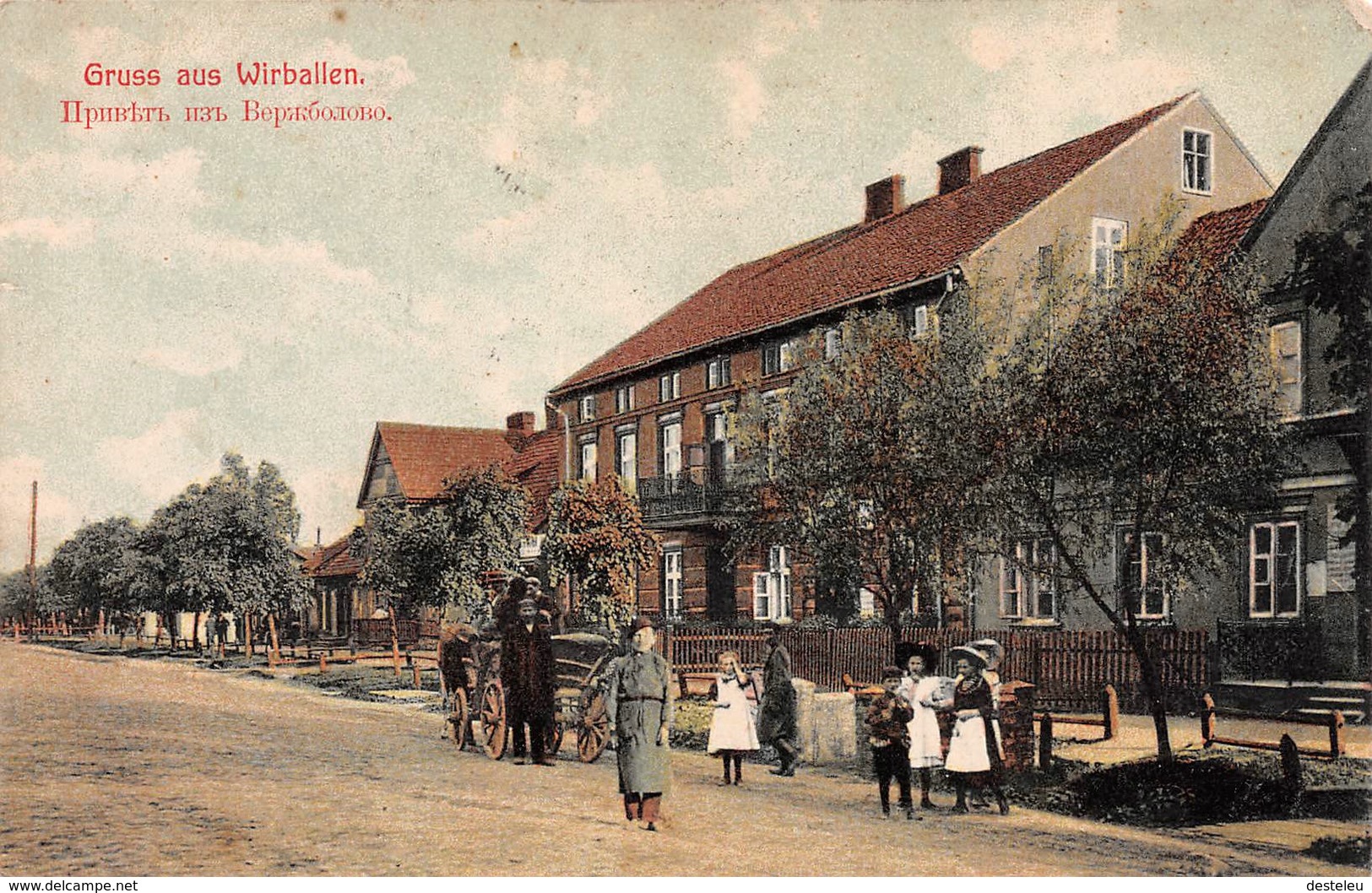 Gruss Aus Wirballen - Virbalis - Lituanie