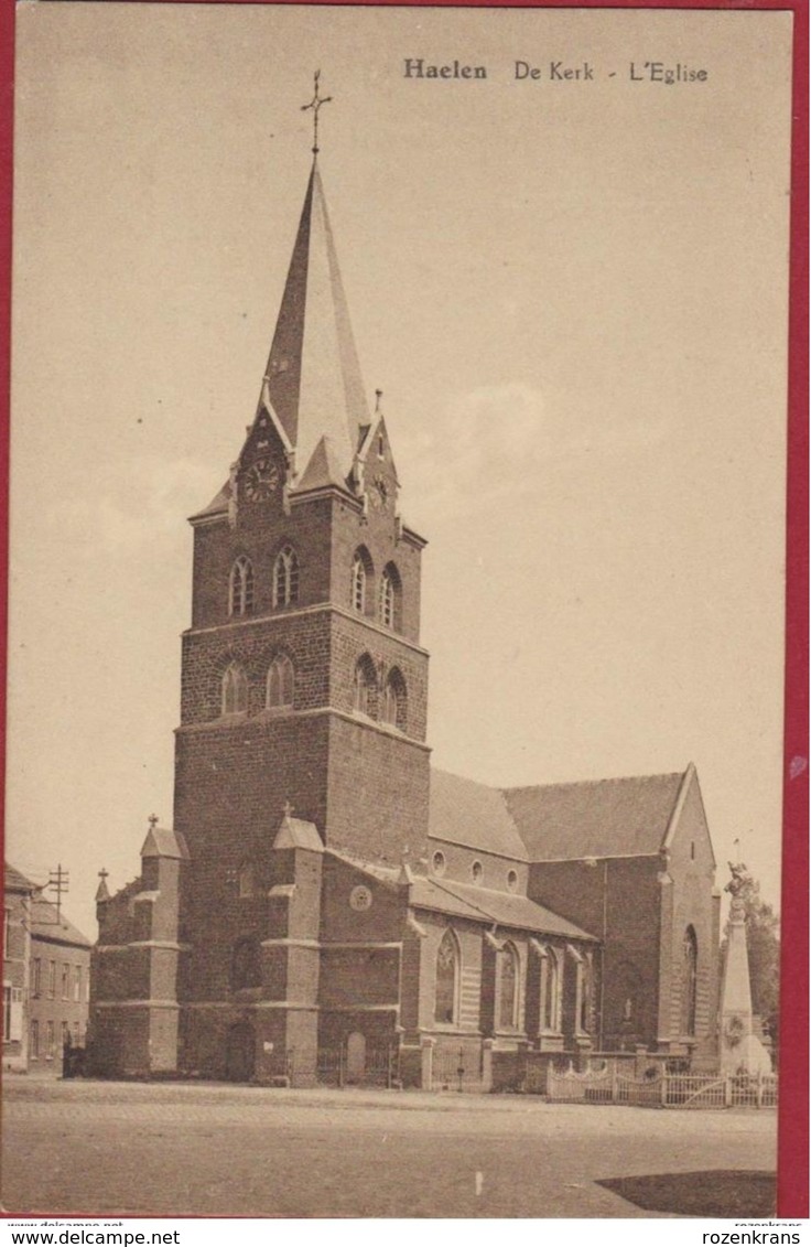 Haelen Halen De Kerk L' Eglise Limburg Uitg. Th. Swinnen - Kimps - Halen