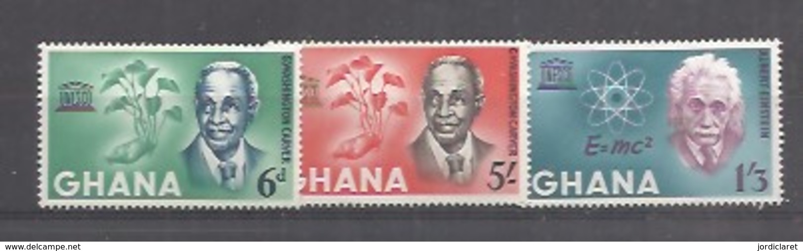 IVERT Nº178/80 **1964  EISTEIN - Ghana (1957-...)