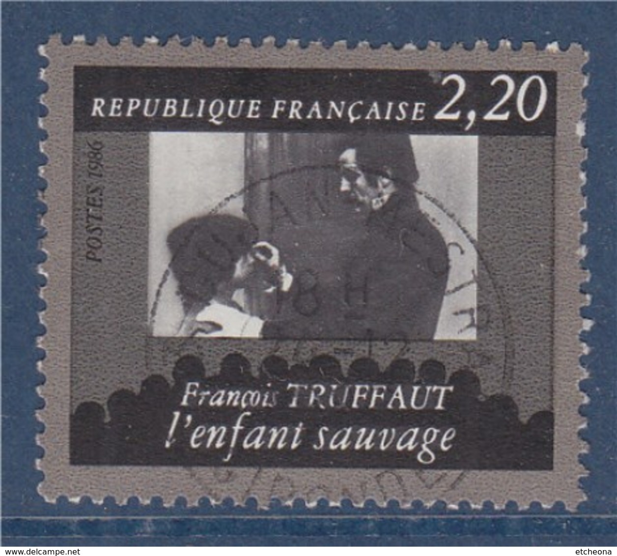 = Cinquantenaire De La Cinémathèque Française, François Truffaut, L'Enfant Sauvage, 2f20 N°2442 Oblitéré - Oblitérés