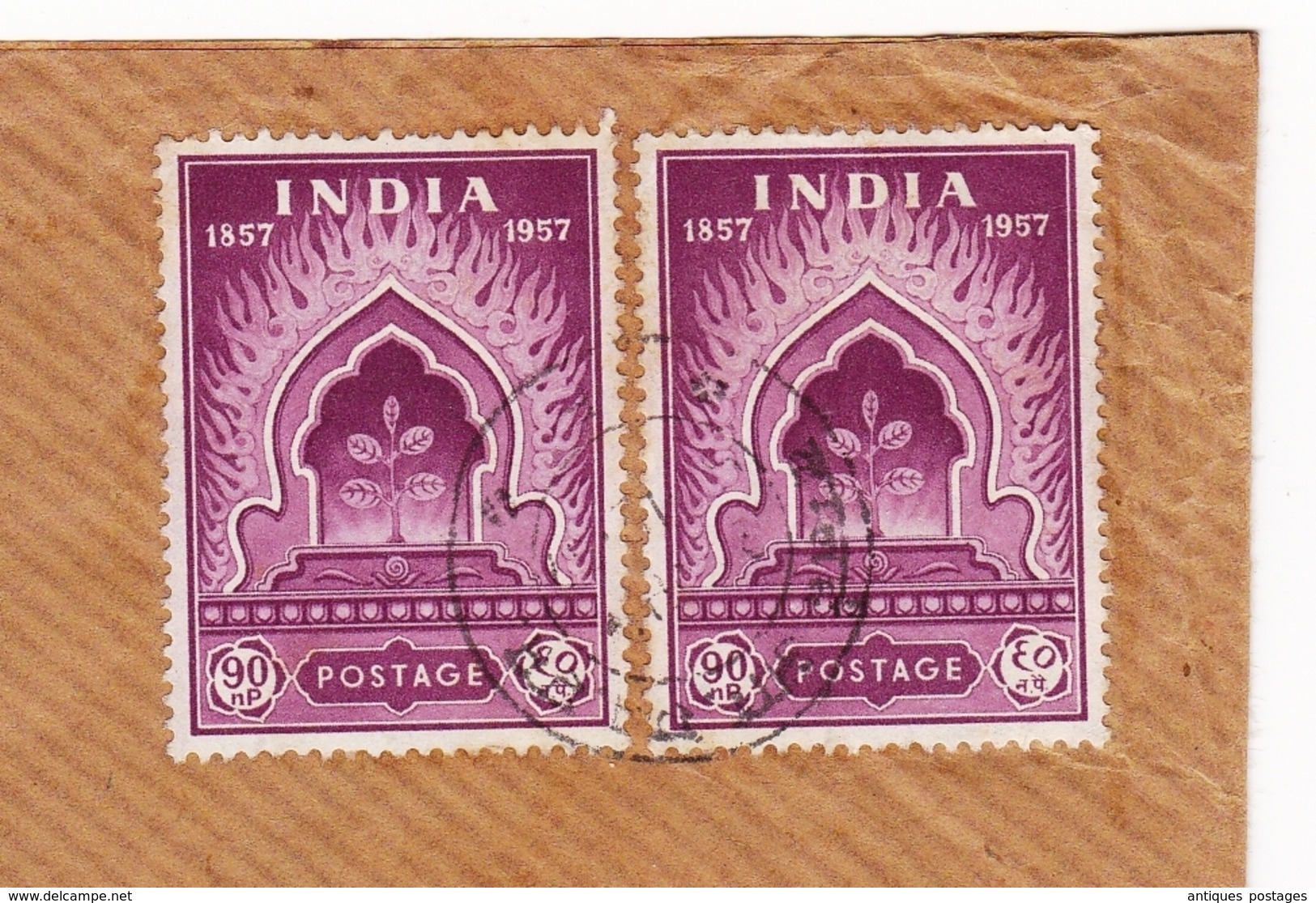 Bombay Inde India SLM Swiss Locomotive & Machine Works Winterthur Switzerland - Lettres & Documents