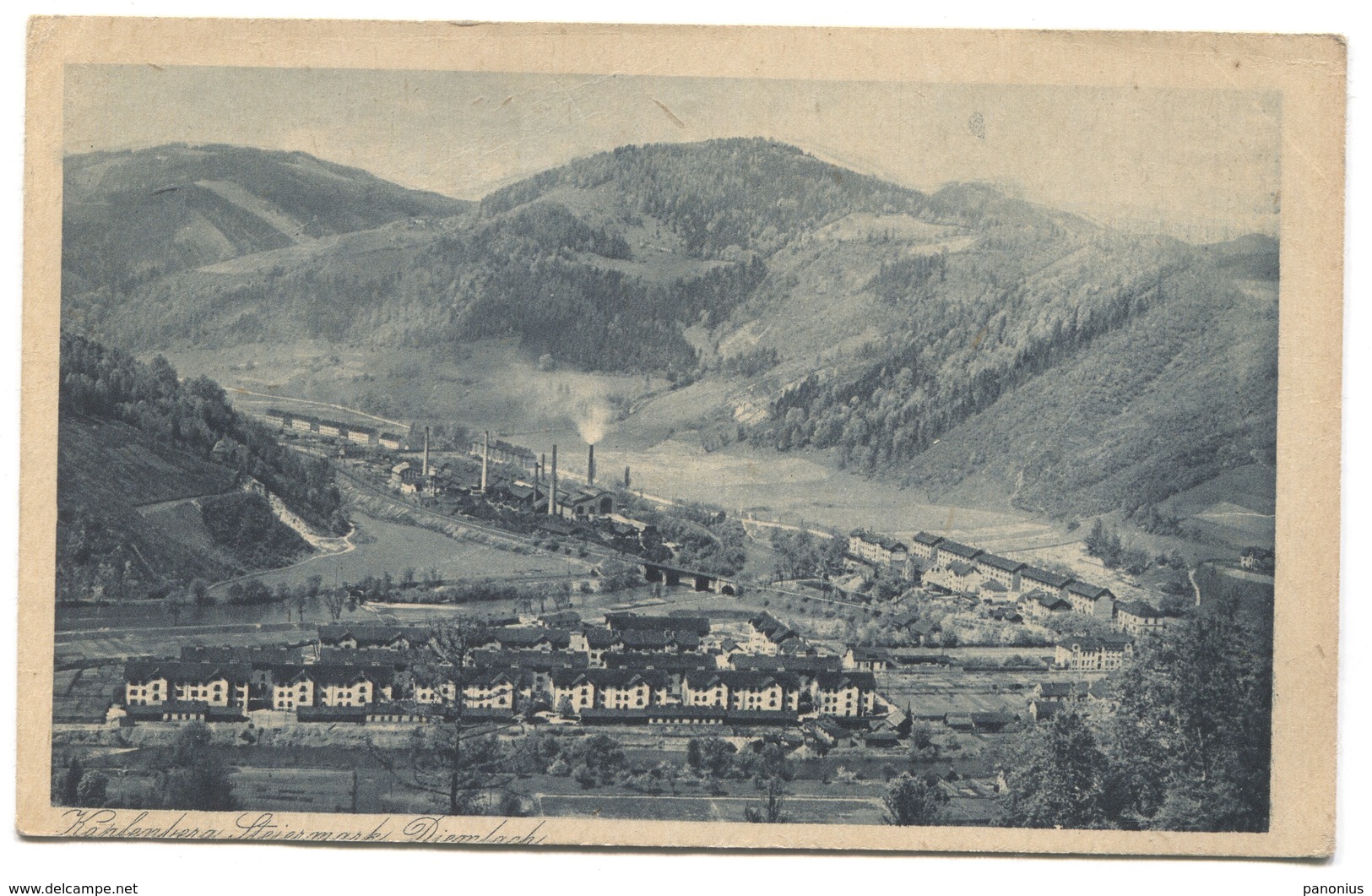 KAPFENBERG DIEMLACH - AUSTRIA, Year 1922 - Kapfenberg