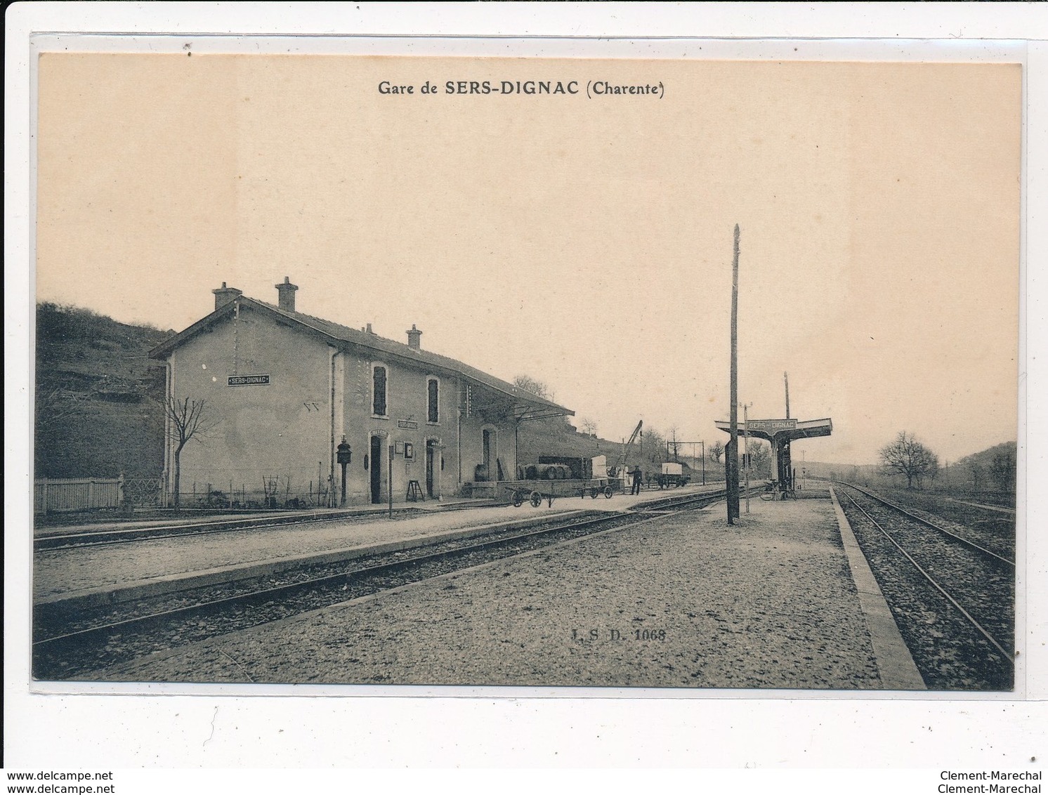 SERS-DIGNAC : Gare De Sers-dignac - Tres Bon Etat - Autres & Non Classés