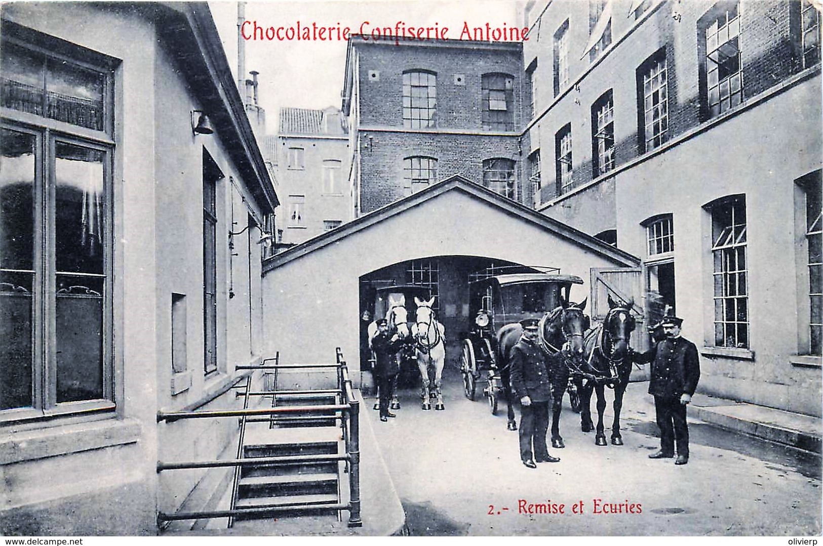 Bruxelles-Ixelles - Série Complète De La Chocolaterie-Confiserie ANTOINE - Ixelles - Elsene
