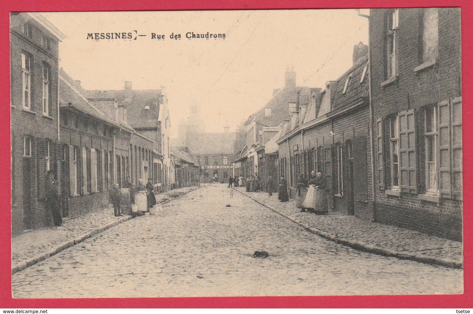 Mesen / Messines - Rue Des Chaudrons  (verso Zien ) - Messines - Mesen