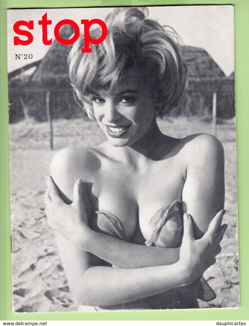 Revue  STOP N° 20 : Sophia Loren , Margaret Lee , Etc...- Erostisme - Charme - Cinéma - Lire Descriptif - 3 Scans - Cinéma