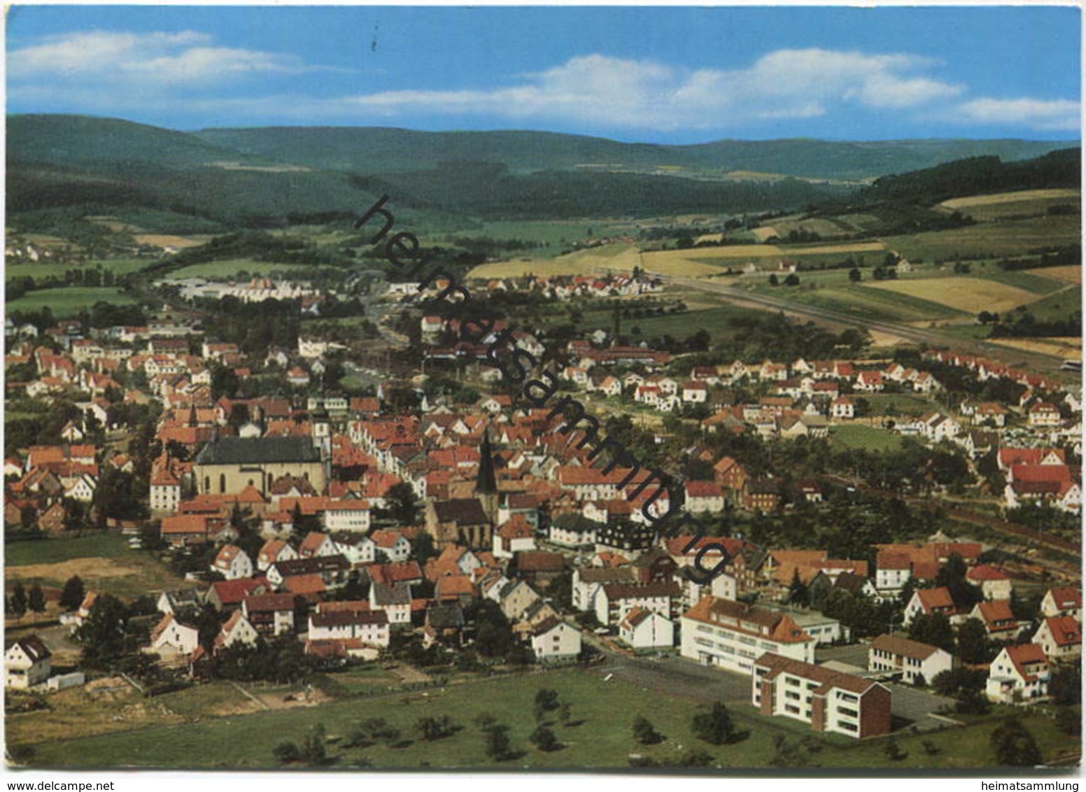 Salmünster Im Kinzigtal Zwischen Spessart Und Vogelsberg - AK Grossformat - Verlag Schöning & Co. Gebr. Schmidt Lübeck - Bad Soden