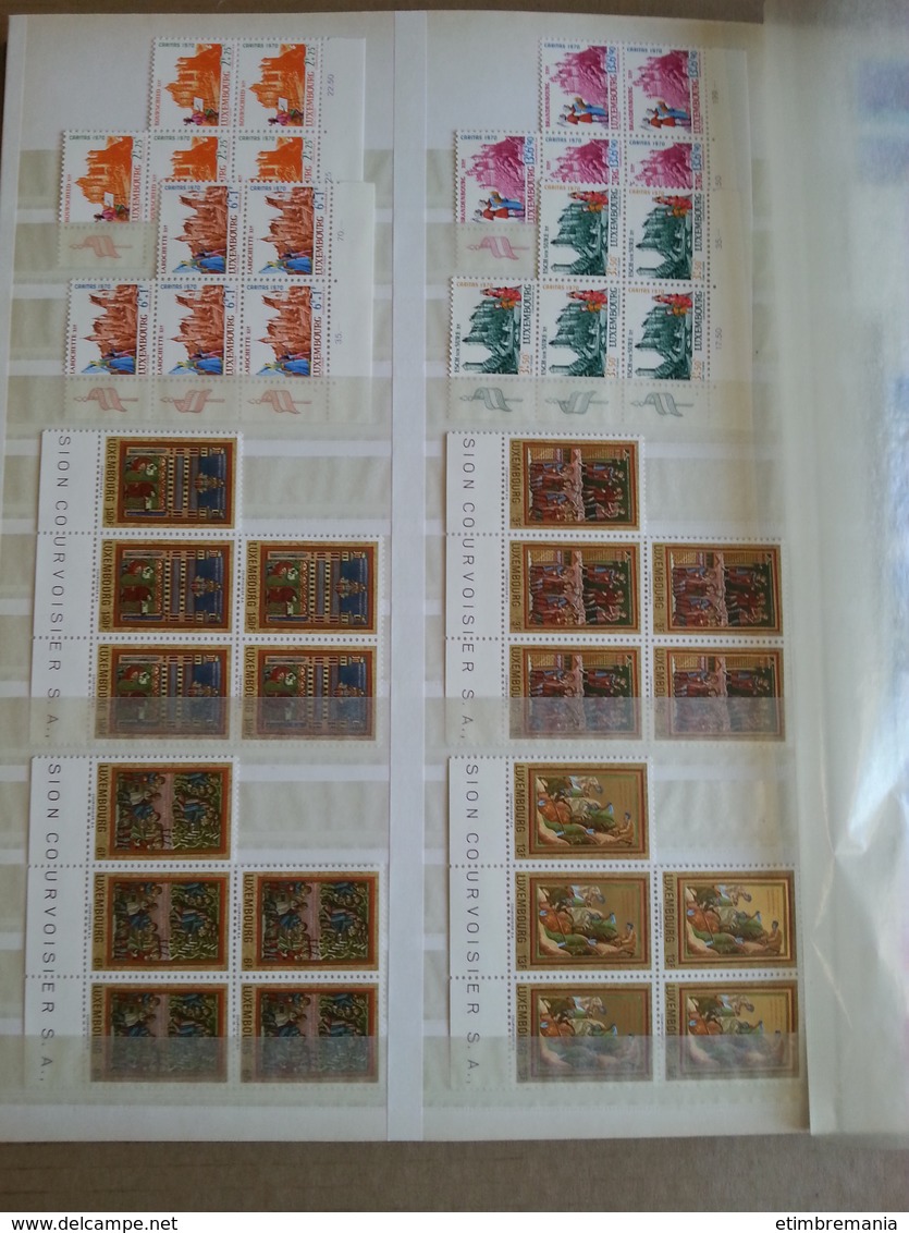 LOT N° 774 LUXEMBOURG , belgique   un album de timbres neufs** moderne