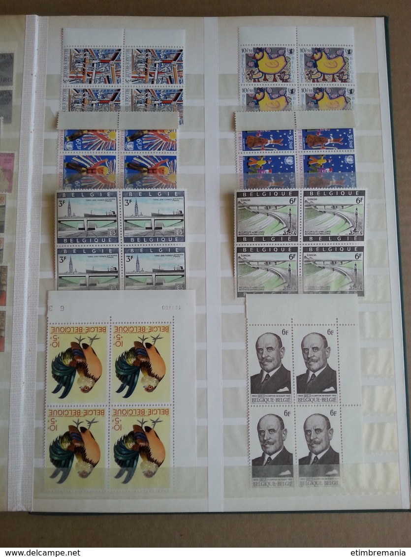 LOT N° 774 LUXEMBOURG , belgique   un album de timbres neufs** moderne