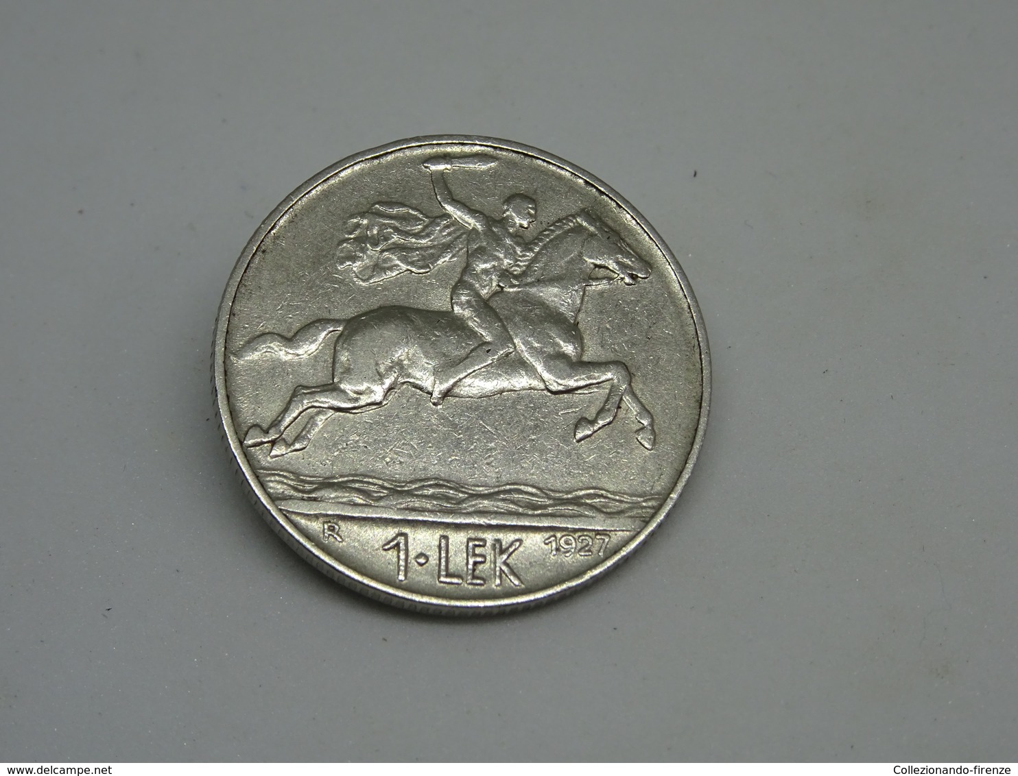 Moneta Albania 1 Lek 1927 Shqipni - Albania