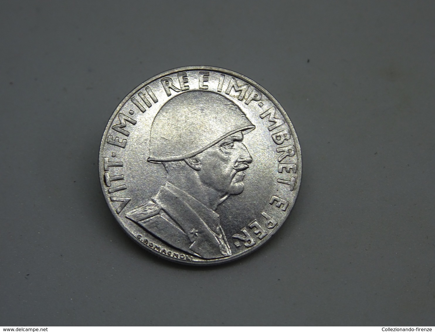 Moneta Albania 0.20 Lek 1940 Shqipni - Albania