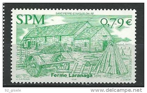 SPM YT 776 " Ferme " 2002 Neuf** - Unused Stamps