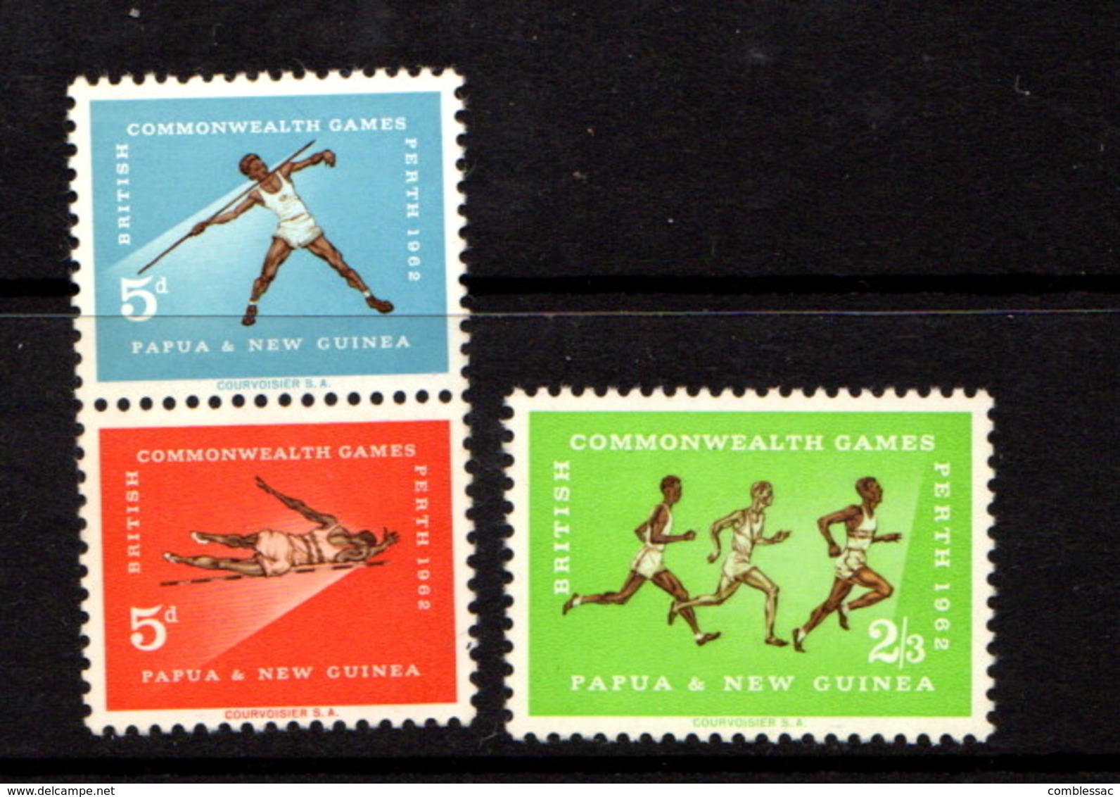 PAPUA  NEW  GUINEA    1962    Empire  Games  Perth    Set  Of  3    MH - Papua New Guinea