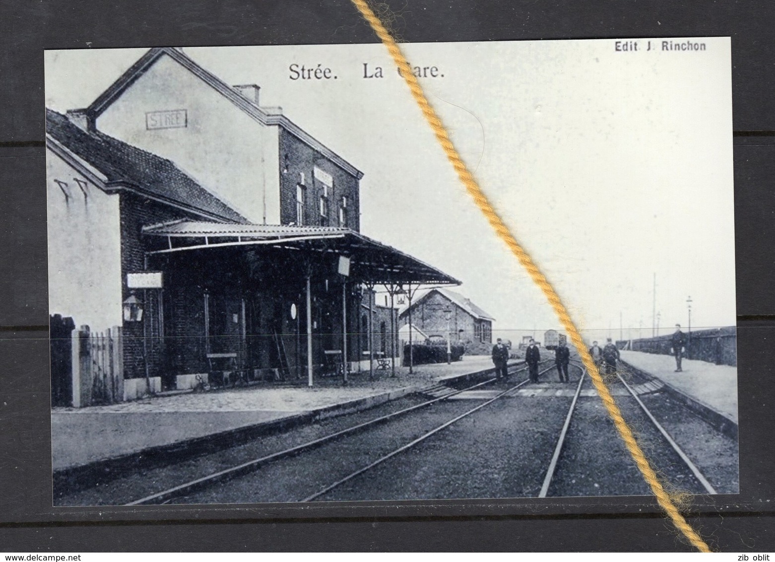 REPRODUCTION STREE BEAUMONT GARE HAINAUT - Beaumont