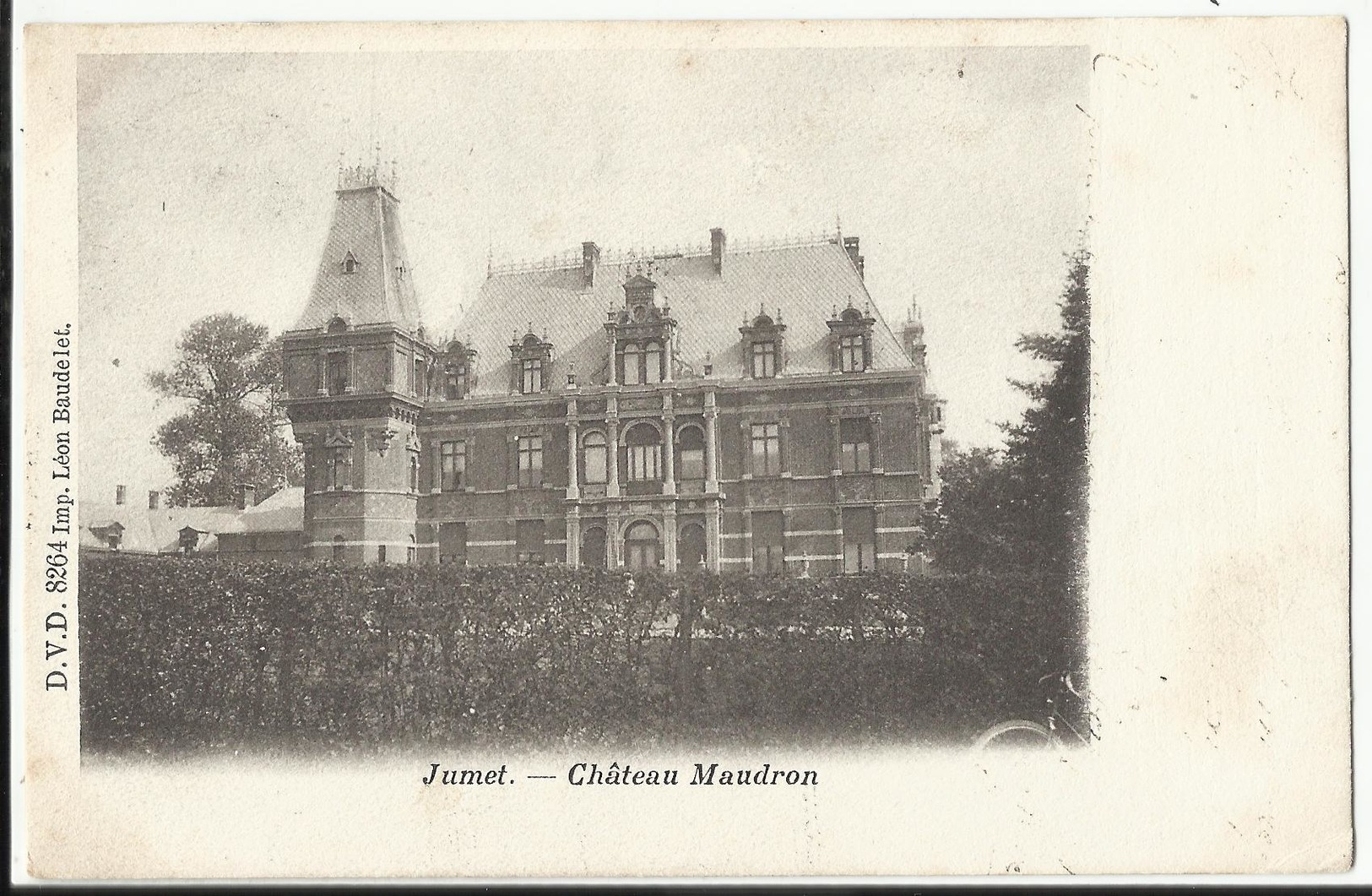 JUMET - Château Maudron - 1903 (DVD 8264) - Charleroi