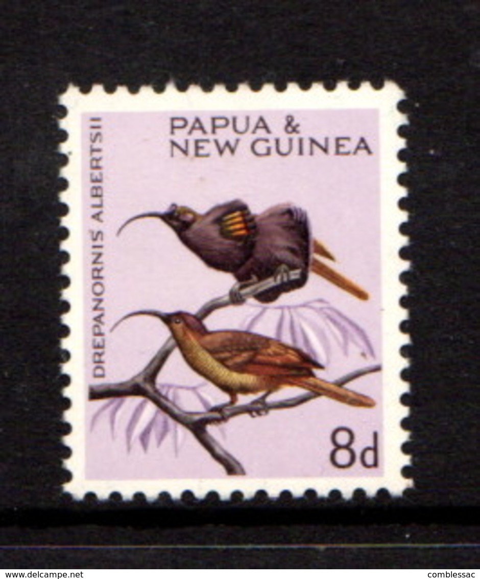 PAPUA  NEW  GUINEA    1964    Various  Designs    8d  Lilac    MNH - Papua Nuova Guinea