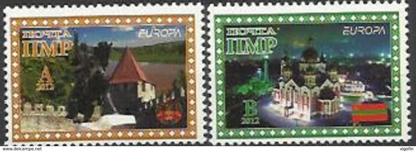 PMR 2012  EUROPA CEPT, MOLDAVIA PMR, 1 X 2v, MNH - 2012