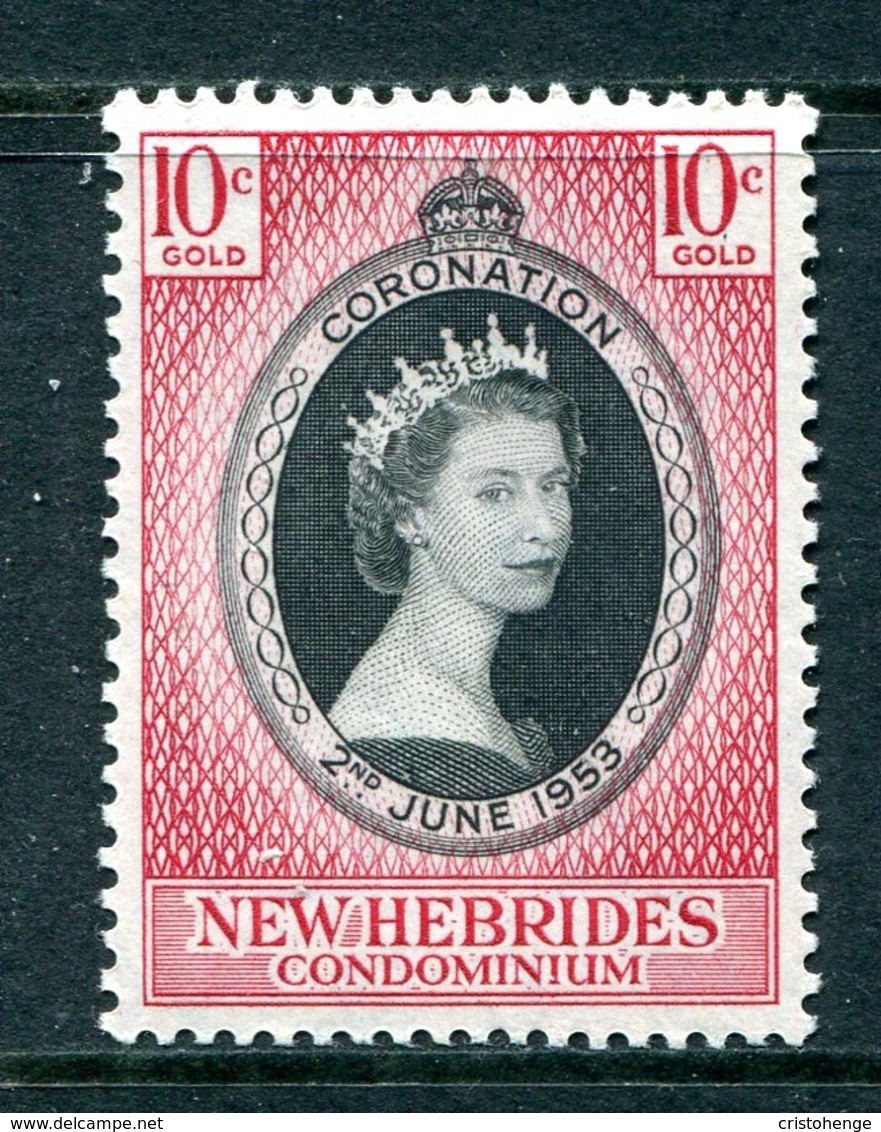 New Hebrides 1953 QEII Coronation MNH (SG 79) - Unused Stamps