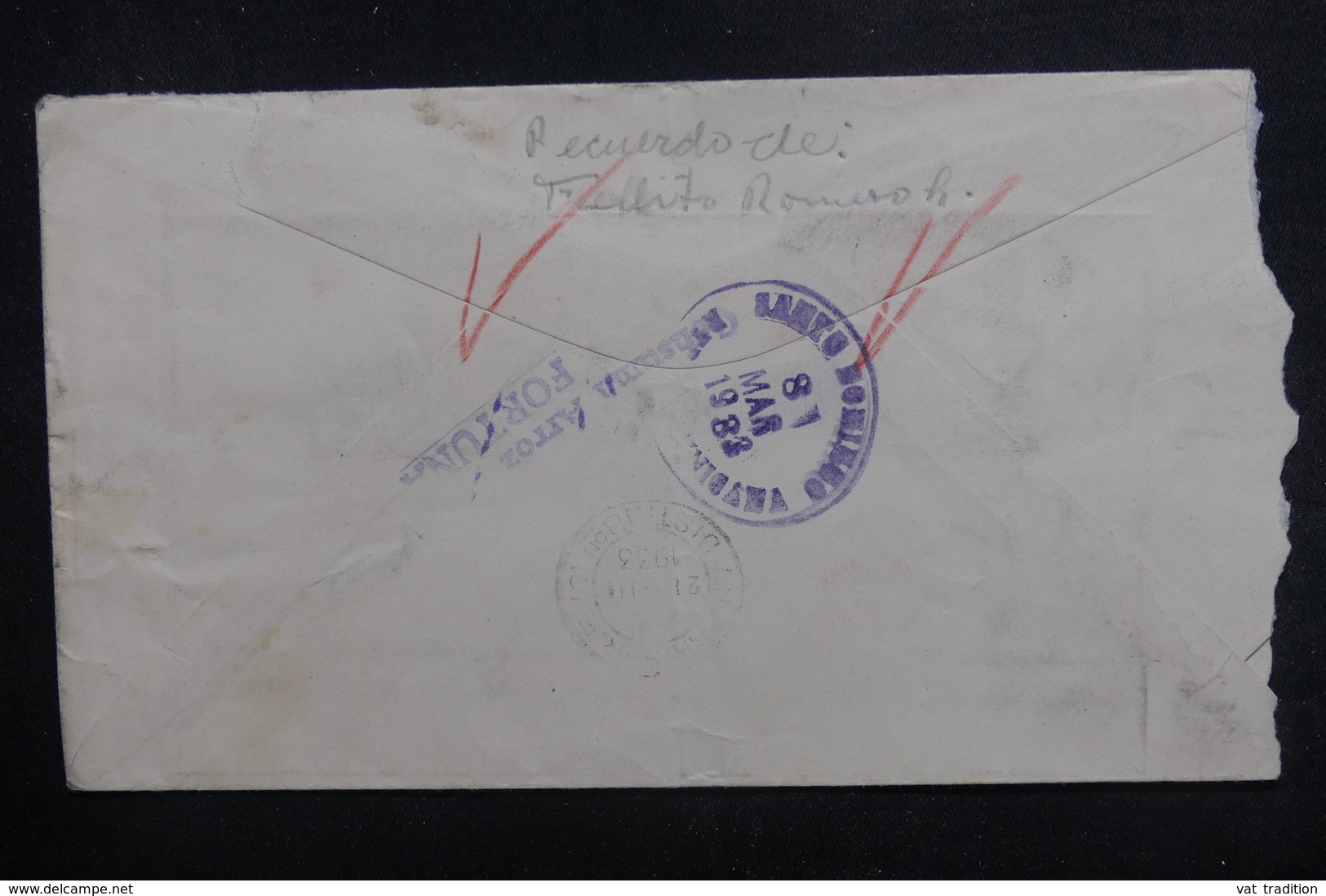 DOMINIQUE - Enveloppe Pour La France En 1938, Affranchissement Plaisant - L 40329 - Dominica (...-1978)