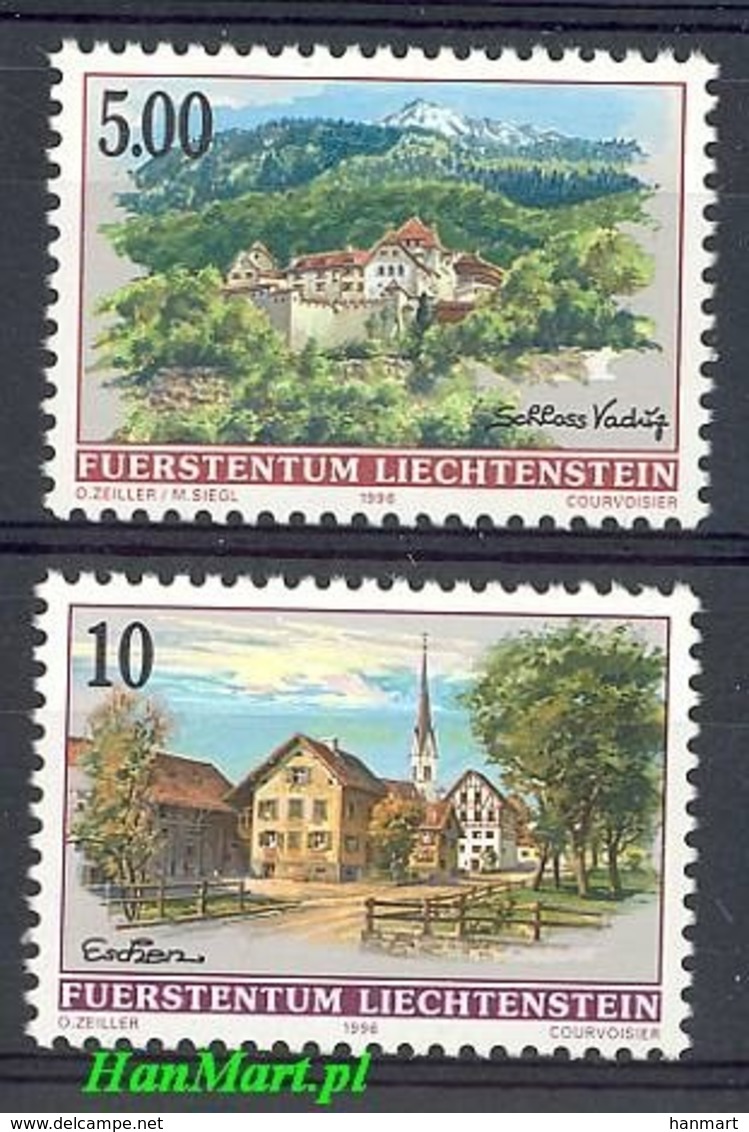 Liechtenstein 1996 Mi 1126-1127 MNH ( ZE1 LCH1126-1127 ) - Autres & Non Classés