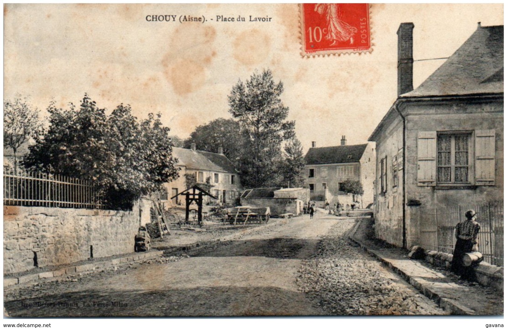 02 CHOUY - Place Du Lavoir - Sonstige & Ohne Zuordnung