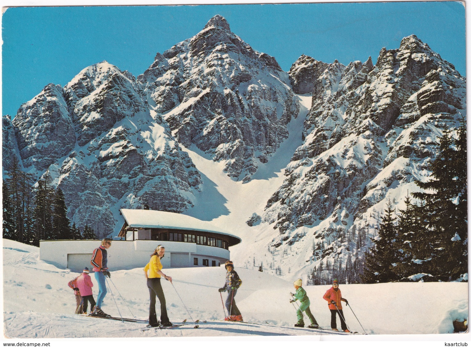 Serleslifte Mieders - (Stubaital - Tirol) - Panoramarestaurant, 1640 M Seehöhe - Blick Gegen Serles 2719 M - Innsbruck