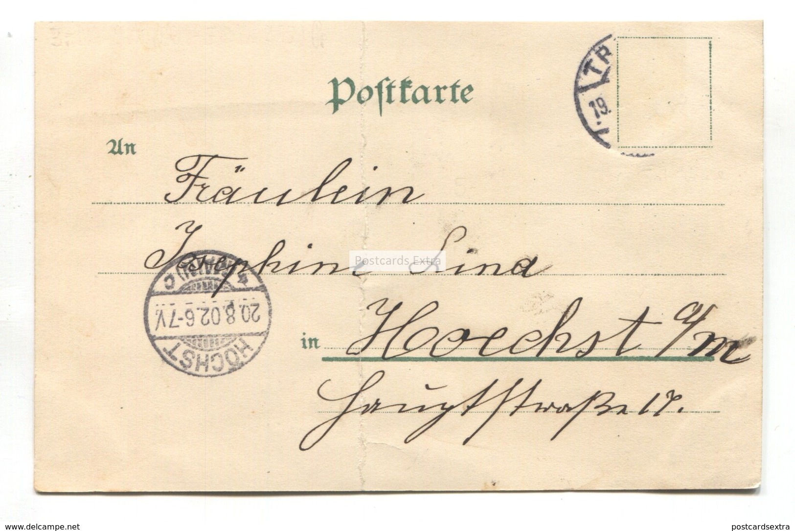 Gruss Aus Eberhards-Clausen - Germany Postcard From 1902 - Other & Unclassified