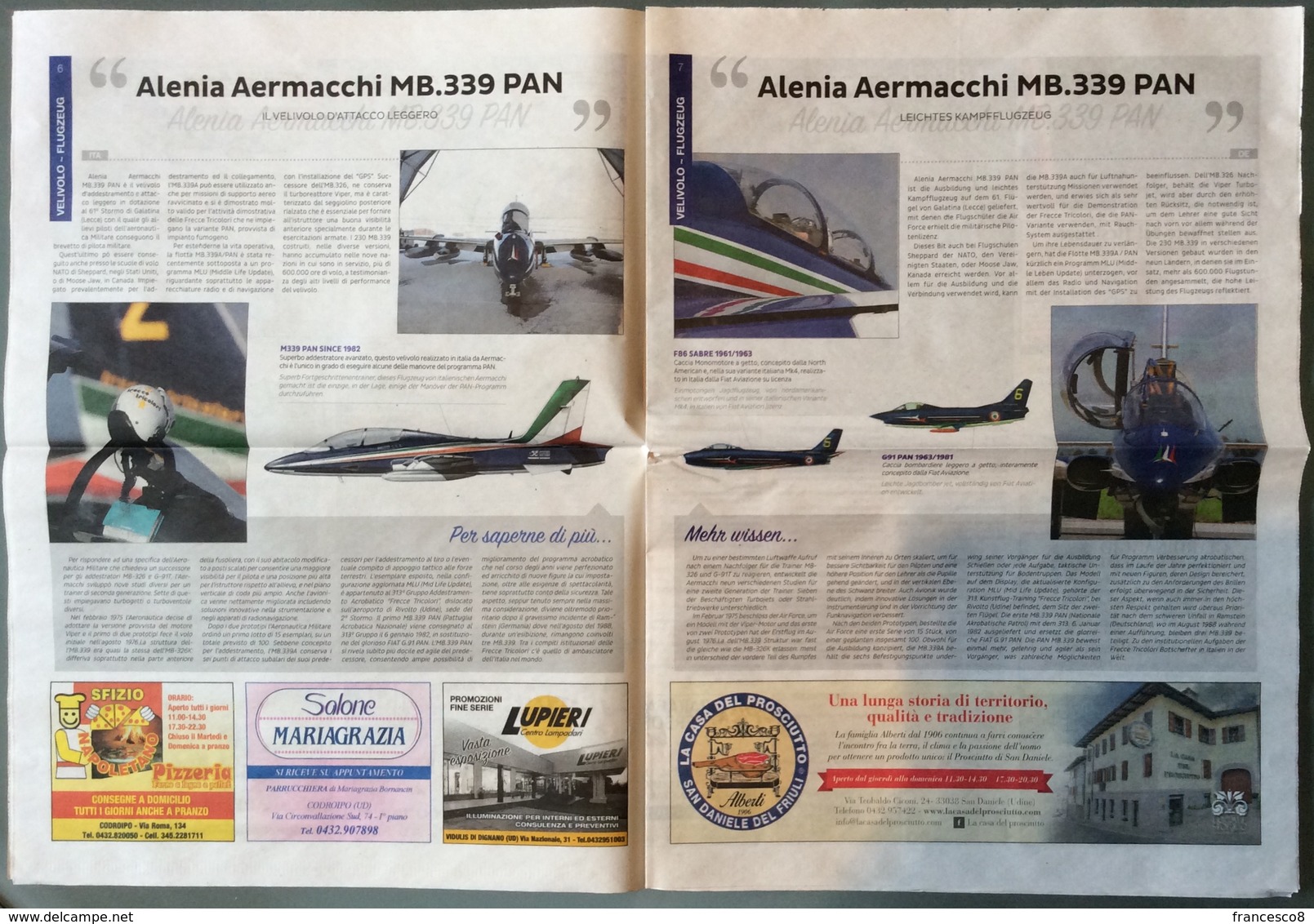 Alla Scoperta Delle Frecce Tricolori / GIORNALE - Aviazione