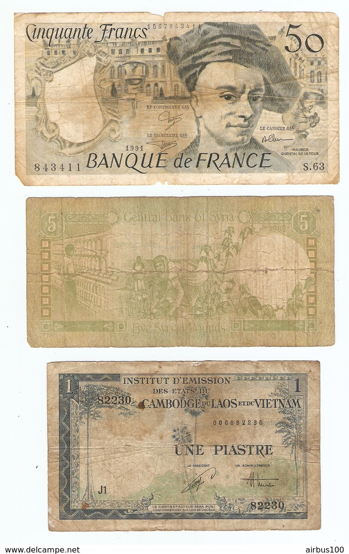 LOT De 15 BILLETS De BANQUE DIFFERENTS PAYS - 15 BANK NOTES DIFFERENT COUNTRIES - 15 NOTAS BANCARIAS DIFERENTES PAÍSES - Lots & Kiloware - Banknotes