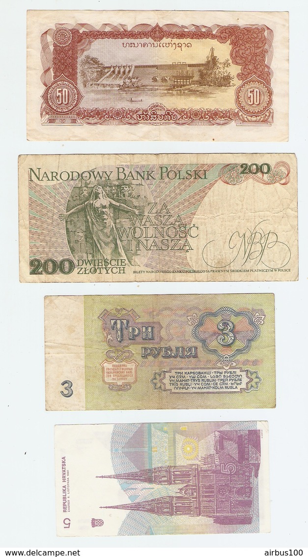 LOT De 15 BILLETS De BANQUE DIFFERENTS PAYS - 15 BANK NOTES DIFFERENT COUNTRIES - 15 NOTAS BANCARIAS DIFERENTES PAÍSES - Lots & Kiloware - Banknotes