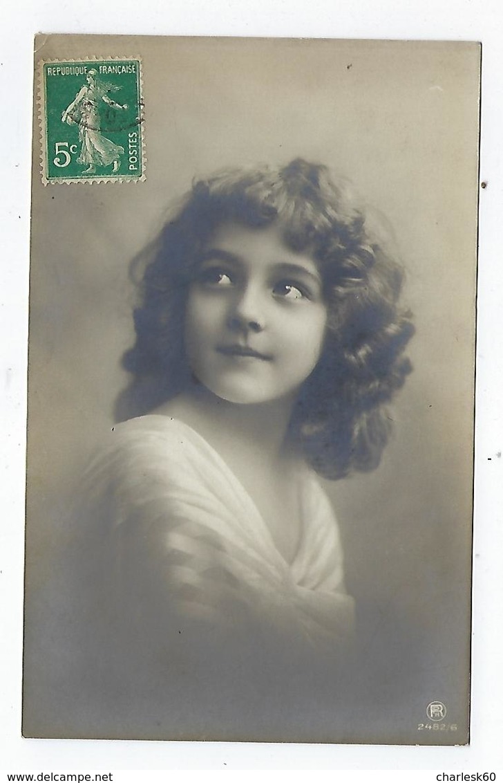 CPA - Enfant - Fillette - Portrait - P.R.A. - Portraits