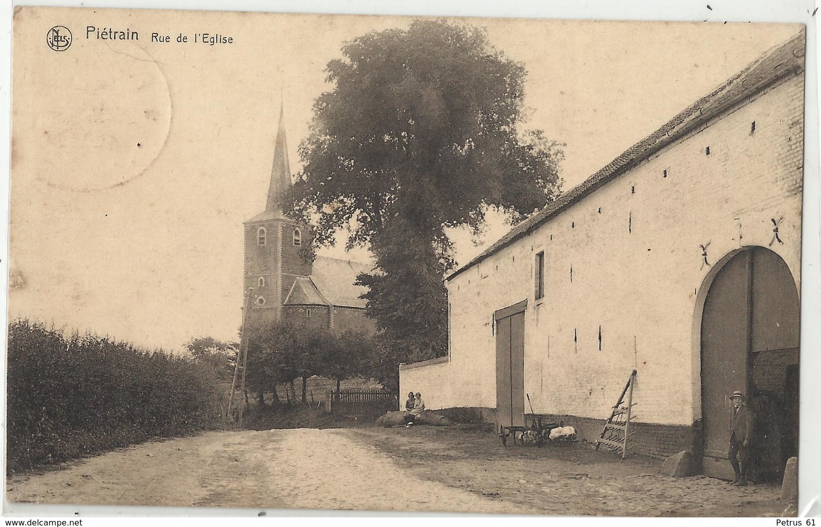 PIETRAIN - Rue De L'Eglise - 1926 (Jodoigne) - Geldenaken