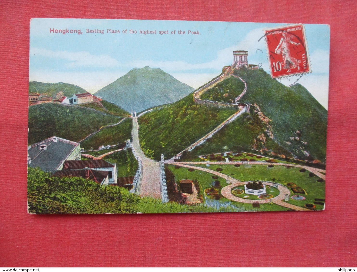 China (Hong Kong) Resting Place Of The Highest Spot Of The Peak   -ref    3570 - Chine (Hong Kong)