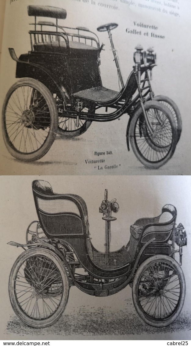 RELIURE REVUES AUTOMOBILES "LE TECHNOLOGISTE, LE CHAUFFEUR 1839-1899-RARE - Tijdschriften - Voor 1900