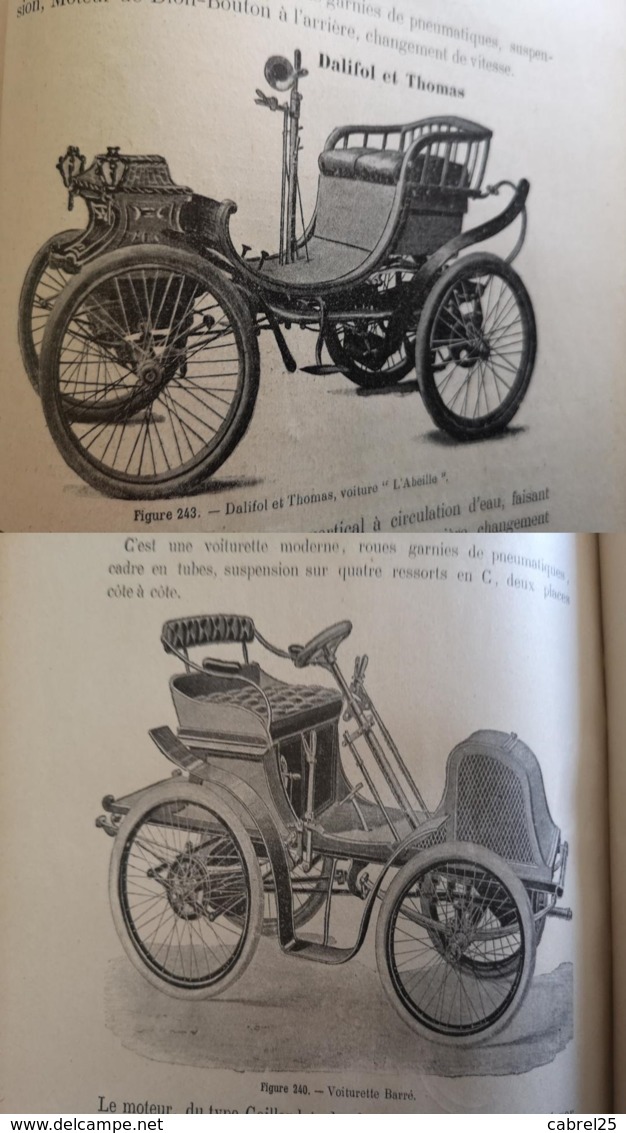 RELIURE REVUES AUTOMOBILES "LE TECHNOLOGISTE, LE CHAUFFEUR 1839-1899-RARE - Revues Anciennes - Avant 1900