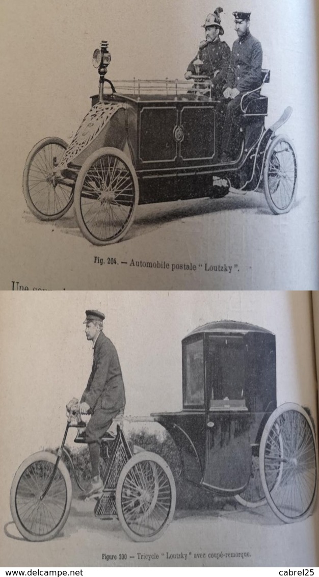 RELIURE REVUES AUTOMOBILES "LE TECHNOLOGISTE, LE CHAUFFEUR 1839-1899-RARE