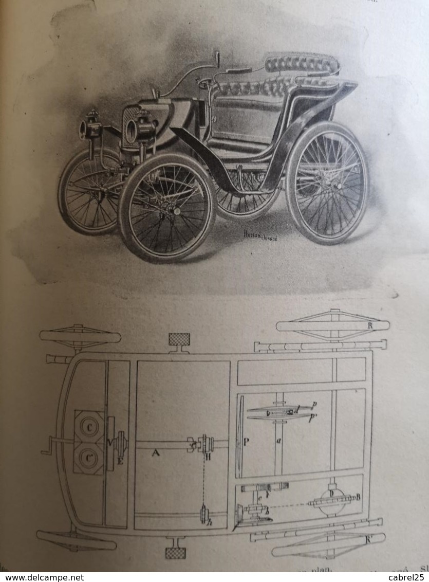 RELIURE REVUES AUTOMOBILES "LE TECHNOLOGISTE, LE CHAUFFEUR 1839-1899-RARE