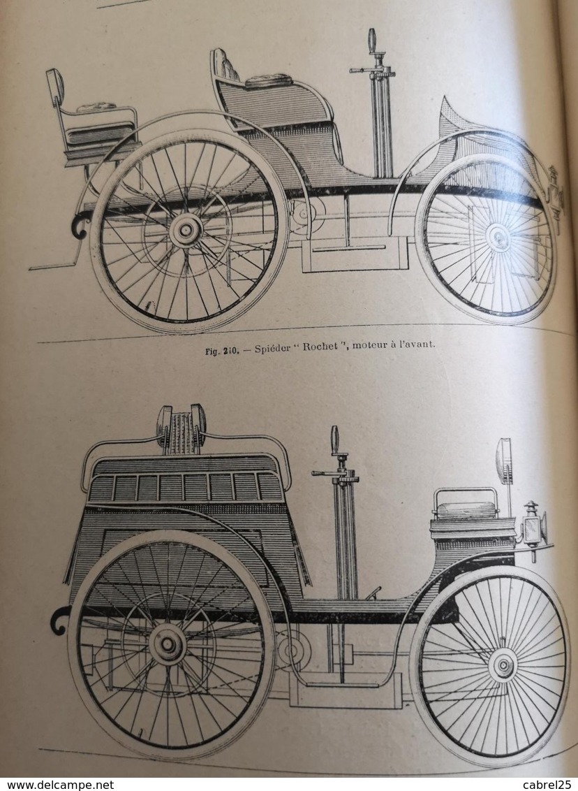 RELIURE REVUES AUTOMOBILES "LE TECHNOLOGISTE, LE CHAUFFEUR 1839-1899-RARE