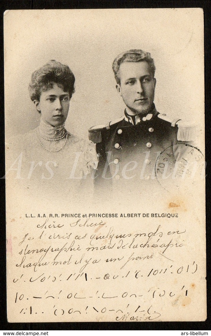 Postcard / CPA / ROYALTY / Belgique / België / Reine Elisabeth / Koningin Elisabeth / Roi Albert I / Koning Albert I - Familles Royales