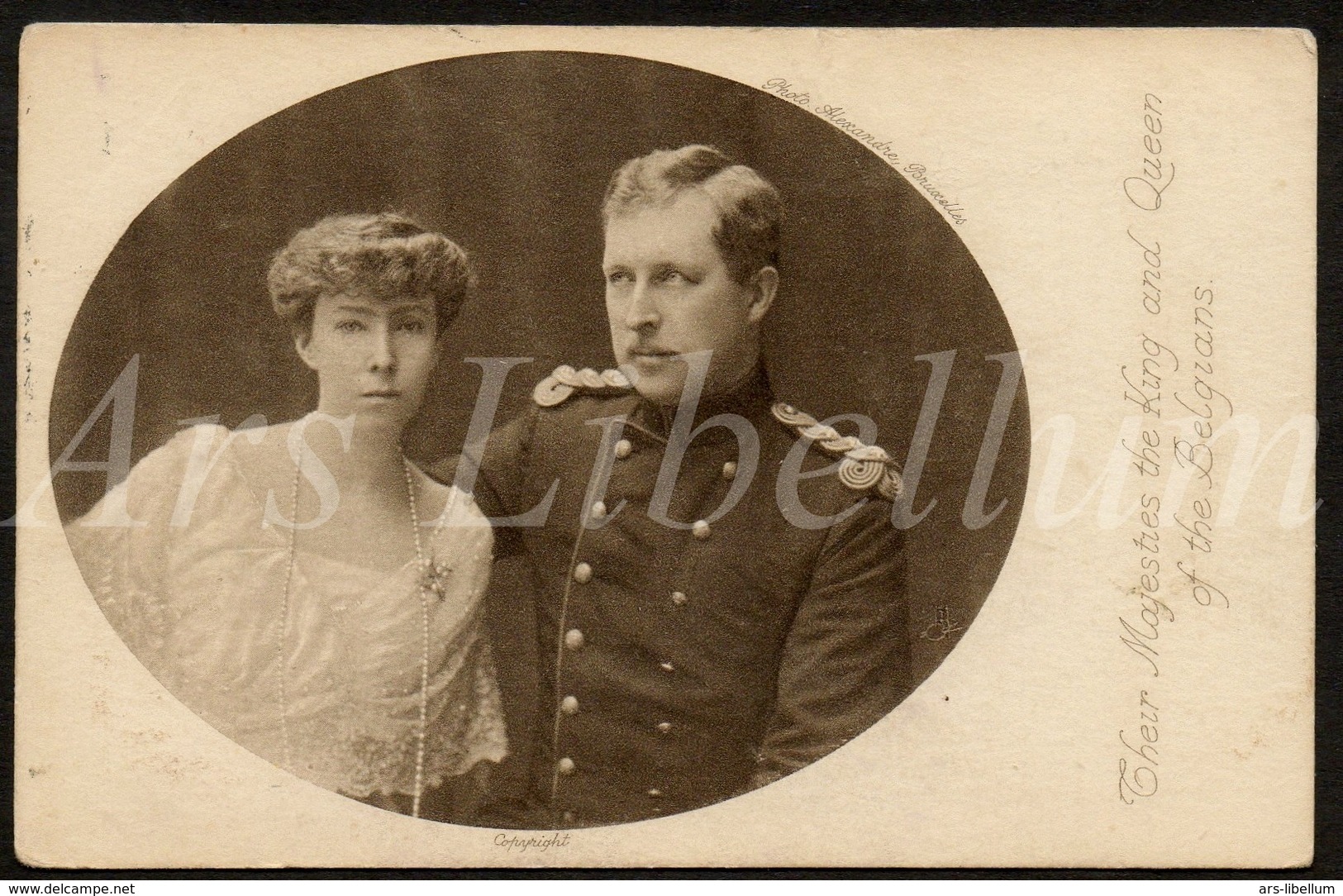 Postcard / CPA / ROYALTY / Belgique / België / Reine Elisabeth / Koningin Elisabeth / Roi Albert I / Koning Albert I - Familles Royales