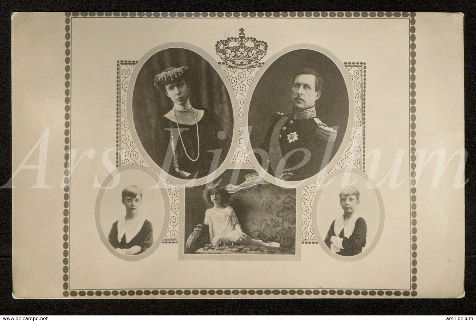 Postcard / CPA / ROYALTY / Belgique / België / Reine Elisabeth / Koningin Elisabeth / Roi Albert I / Koning Albert I - Familles Royales