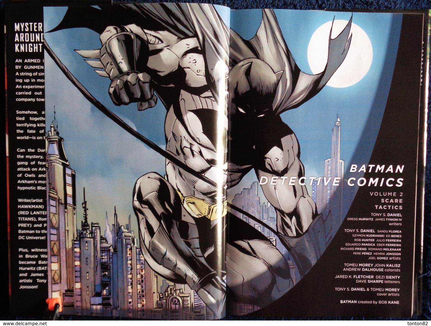 Tony S. Daniel - The New 52 - BATMAN DETECTIVE COMICS -  Volume 2 - Scare Tactics - DC Comics ( En Anglais ) - ( 2013 ) - DC
