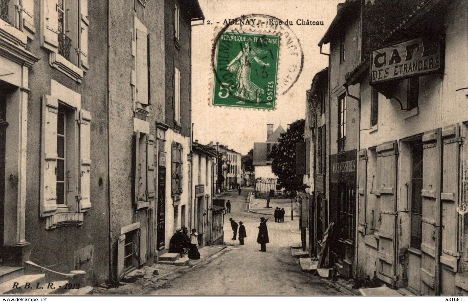 AULNAY RUE DU CHÂTEAU - Aulnay