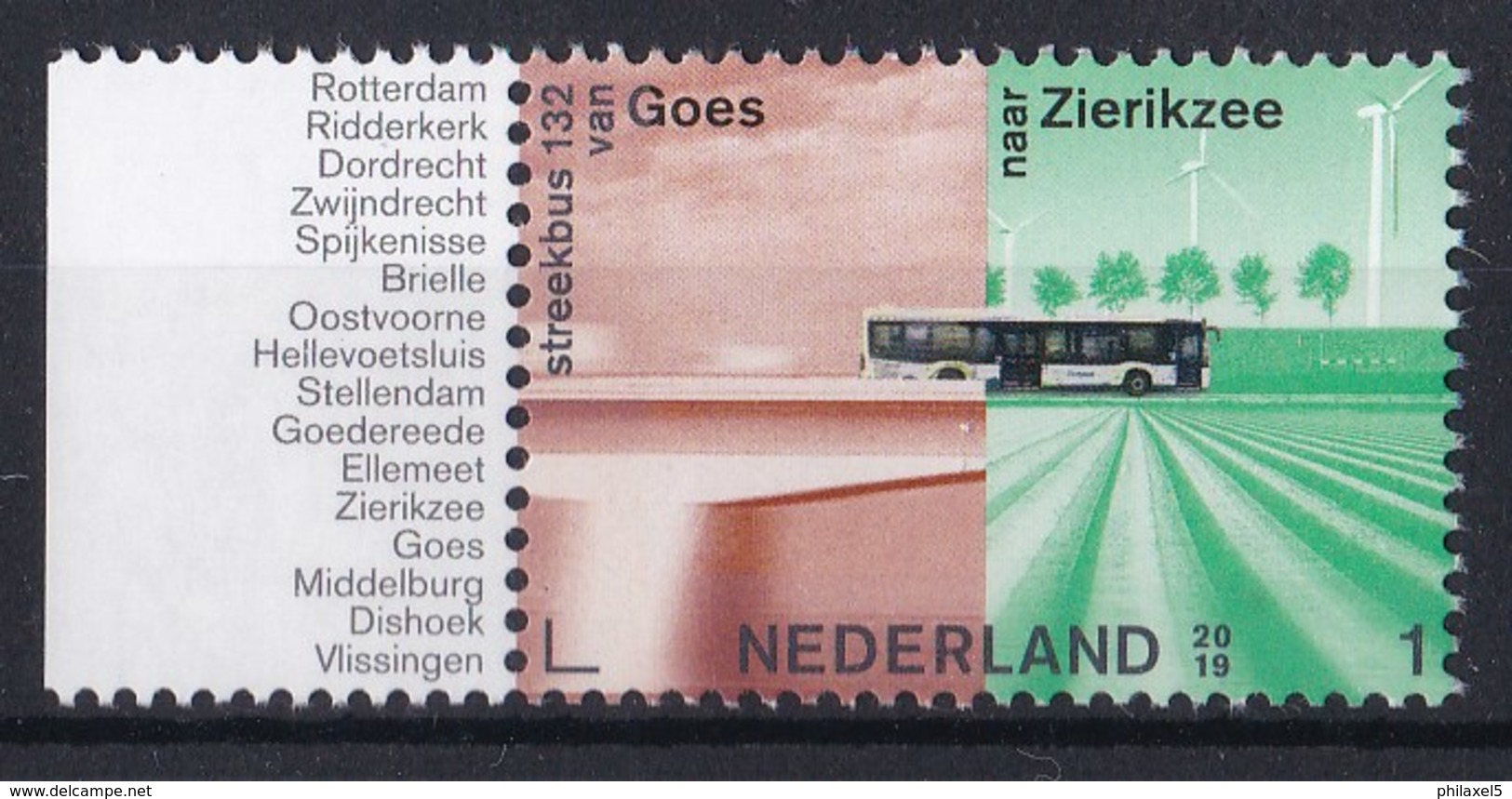 Nederland - 19 Augustus 2019 - Openbaar Vervoer In Nederland - Streekbus 132 Goes-Zierikzee - MNH - Bus