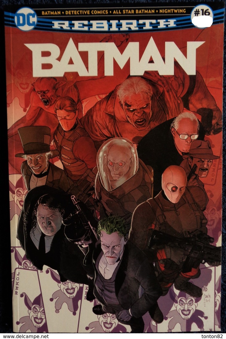 BATMAN / REBIRTH - DC - BATMAN DETECTIVE COMICS 16 - ( Septembre 2018 ) . - Batman