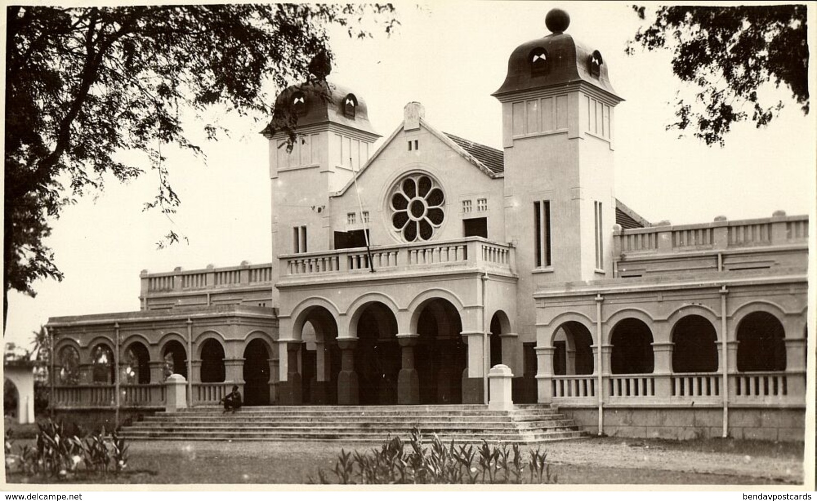 Indonesia, SUMATRA MEDAN, Gedung Kerapatan (1920s) Real Photo - Indonesië