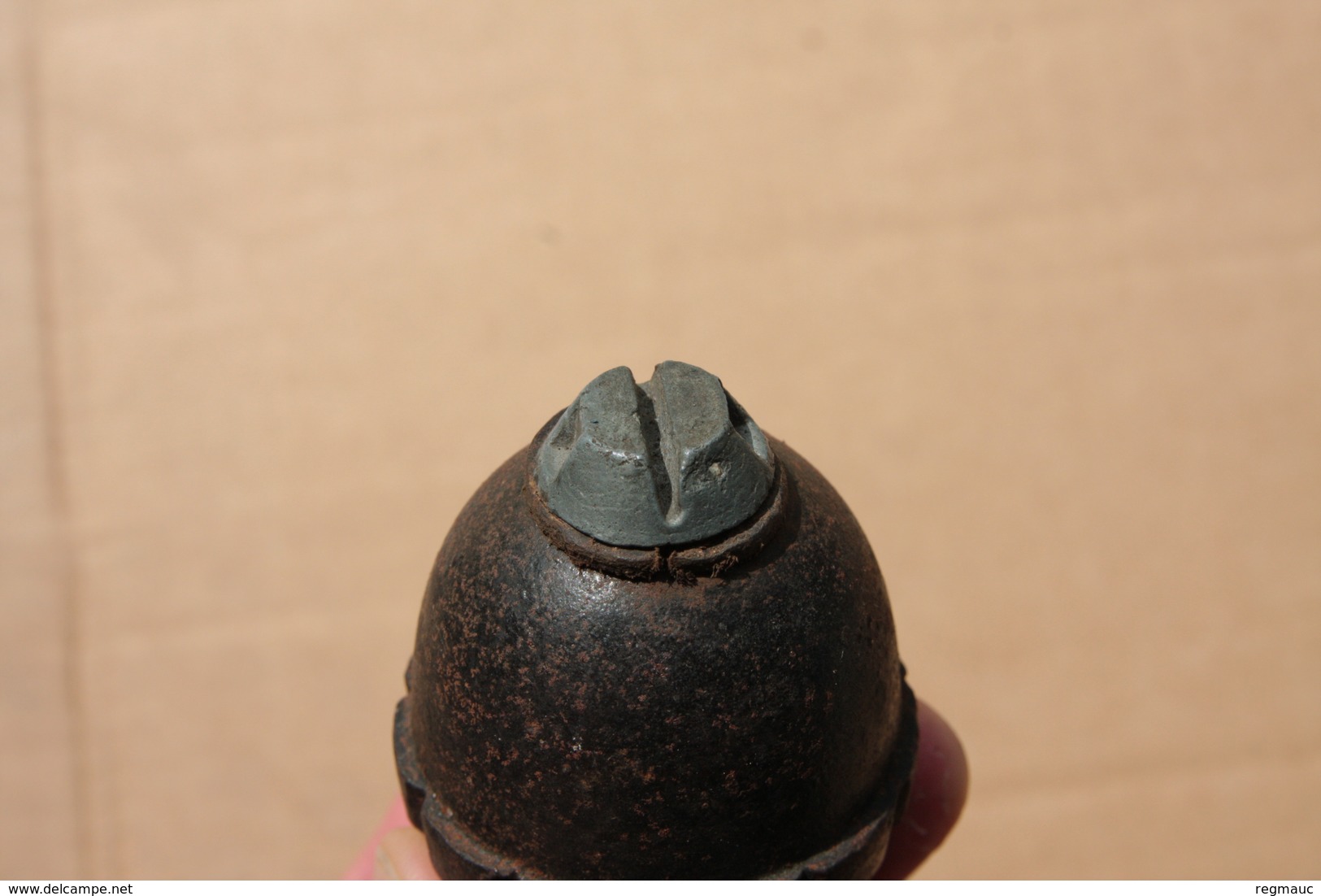 Grenade Allemande Oeuf Inerte 1e Mle Avec Bouchon De Transport Eierhandgranate - 1914-18