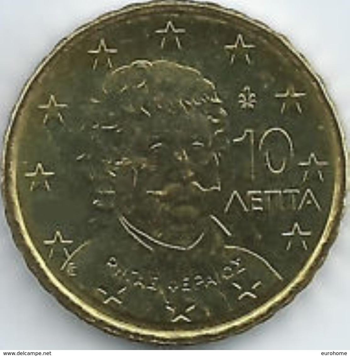 Griekenland    2011     10 Cent   UNC Uit De Rol  UNC Du Rouleaux !! - Grèce