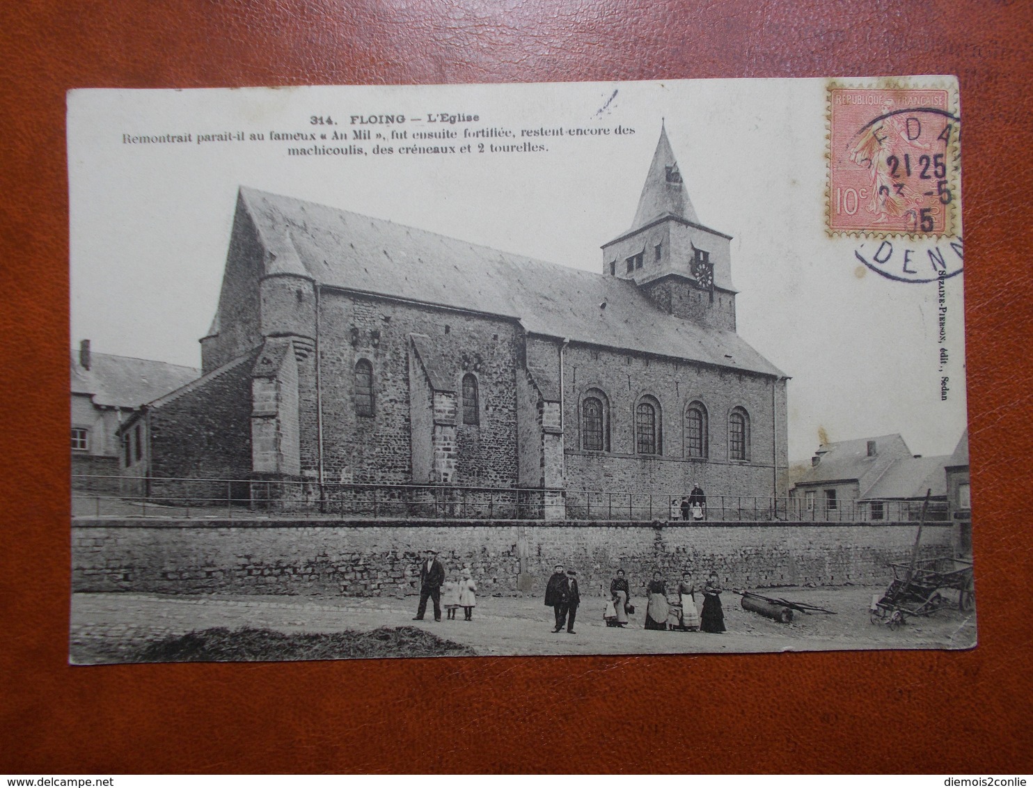 Carte Postale  - FLOING (08) - L'Eglise (3328) - Autres & Non Classés